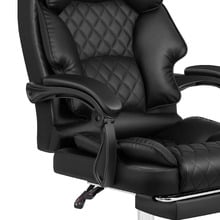 Lauren PU Leather Executive Chair with Footrest